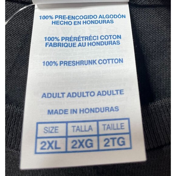 Delta Pro Weight - Men's Adult Short  Sleeves T-Shirt - Graphic Tee - Black -XXL - Picture 9 of 12